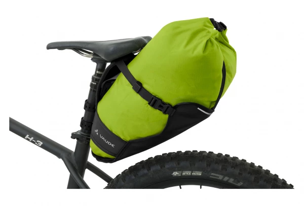 Sacoche De Selle VAUDE Trailsaddle Vert Noir 4 Sacoche De Selle VAUDE Trailsaddle Vert Noir – Image 2