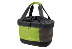 Sacoche De Guidon Klickfix Shopper Alingo Vert Marron Noir