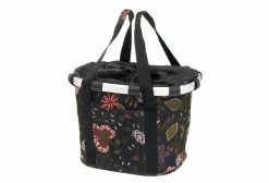 Sacoche De Guidon Klickfix Bikebasket Folklore Noir