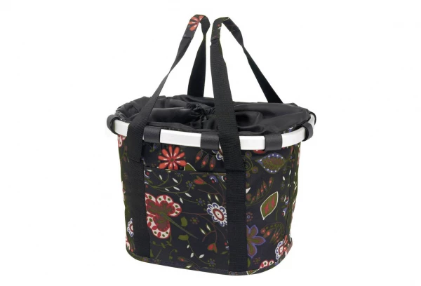 Sacoche De Guidon Klickfix Bikebasket Folklore Noir 3 Sacoche De Guidon Klickfix Bikebasket Folklore Noir