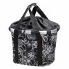 Sacoche De Guidon Klickfix Bikebasket Fleur Noir -Equipement Vélo Gravel Soldes unnamed file 7970