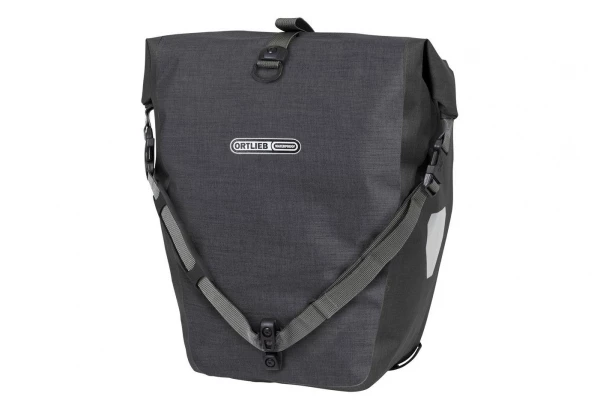 Paire De Sacoches De Porte-Bagage Ortlieb Back-Roller Plus 40L Gris / Noir 4 Paire De Sacoches De Porte-Bagage Ortlieb Back-Roller Plus 40L Gris / Noir – Image 2