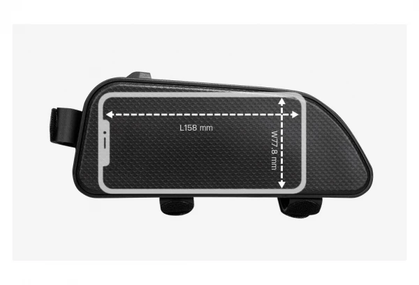 Sacoche De Cadre Topeak FastFuel DryBag X Noir 6 Sacoche De Cadre Topeak FastFuel DryBag X Noir – Image 4